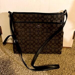 Canvas Coach Crossbody